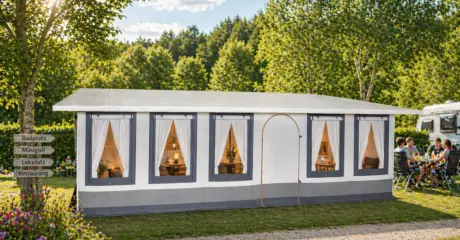 Eurotents embla 6+ i dagsljus